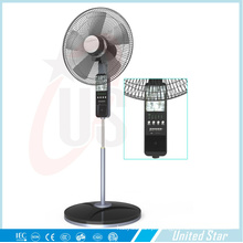 Unitedstar 16 ′ ′ Solar Rechargeble Stand Fan